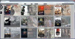 KodiWebPortal movies displayed