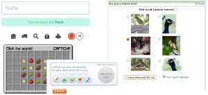 Captcha visual