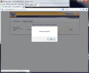 XSS non-persistante dans ipinfo