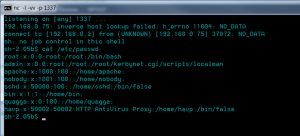 Reverse-shell sur ZeroShell